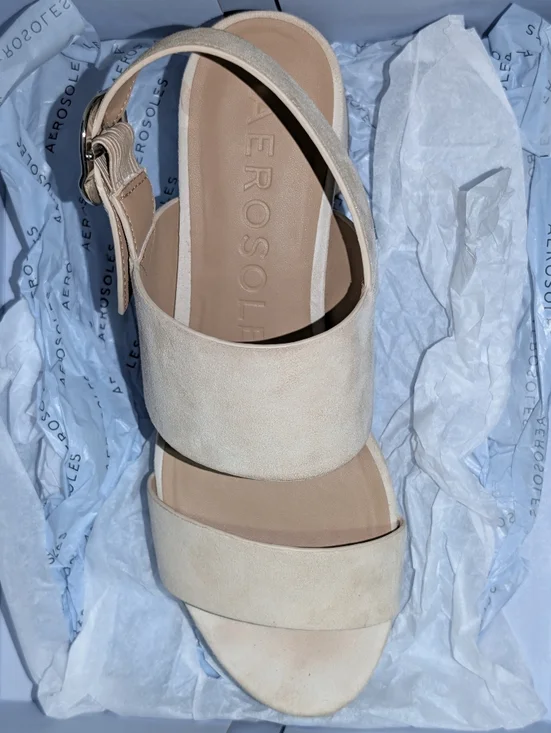 Aerosoles Camera Platform Sandals Size 10 - Picture 6 of 9